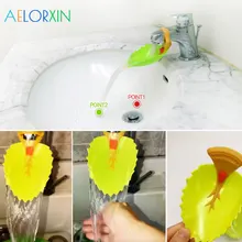 Листья удлинитель для смесителя детская направляющая раковина ручные средства для мытья рук расширение воды Ванная комната мытье рук аксессуары