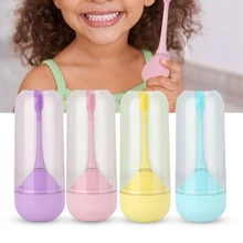 Детская электрическая зубная щетка USB зарядка IPX7 Водонепроницаемый 360 градусов вращения насадки малыш Уход за полостью рта вибрационная зубная щетка