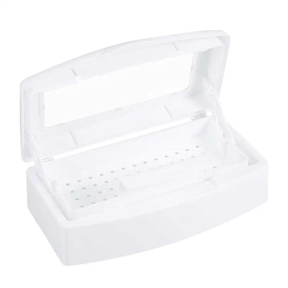 

Nail Tools Sterilizer Tray Device Sterilization Box Disinfection Container Manicure Tools for Salon Nail Accessories Tool