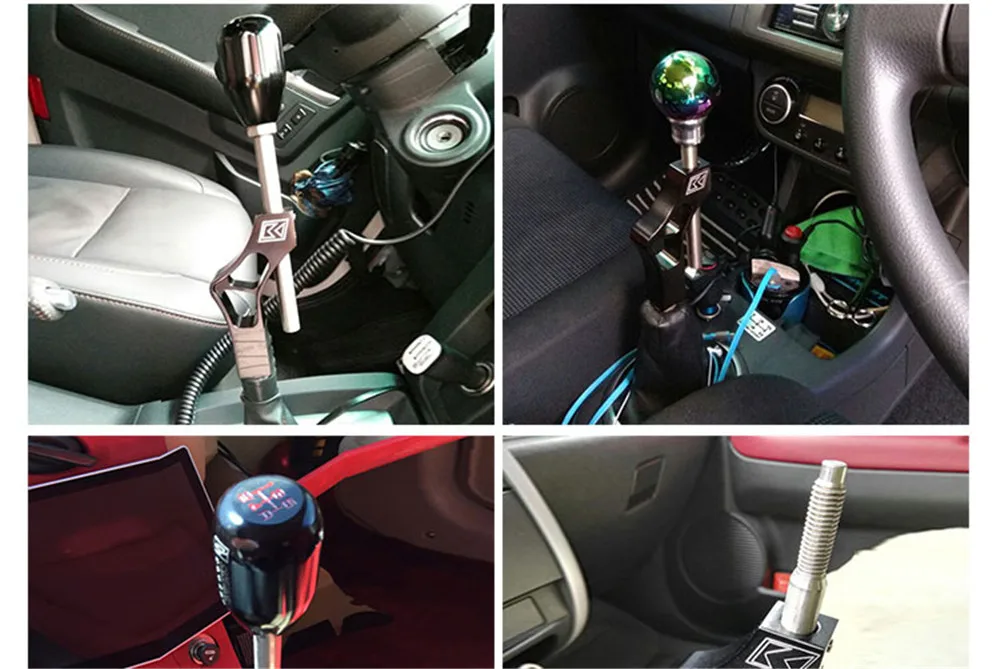 Регулируемая алюминиевая ручка переключения рулевого механизма автомобиля удлинитель Ручка переключения для Honda Civic Integra CRX B16 B18 B20 D Серия
