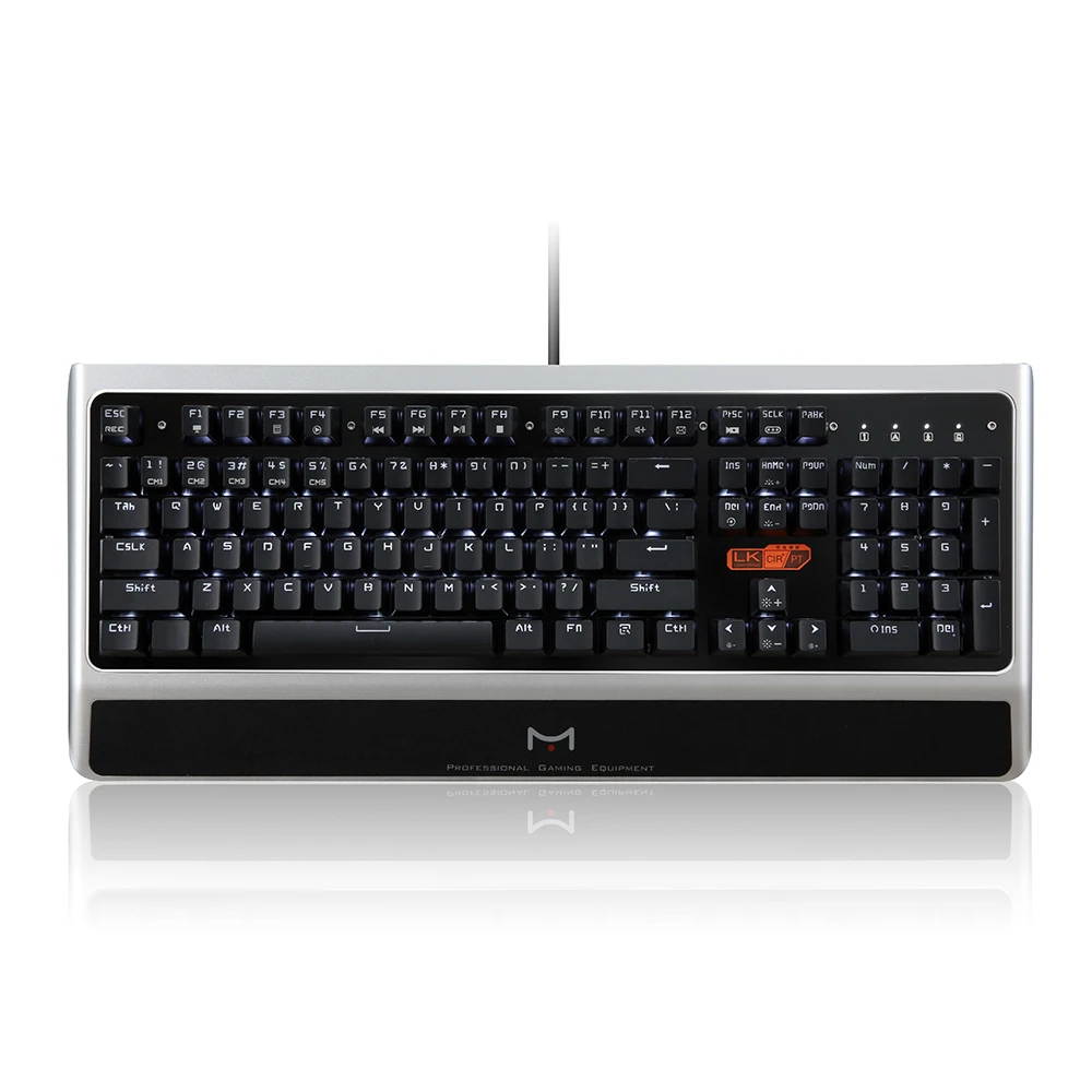 

MVTV TK200 Wired Waterproof Gaming Keyboard RGB Backlight 104 Keys Professinal Mechanical Gaming Keyboard for Gamer
