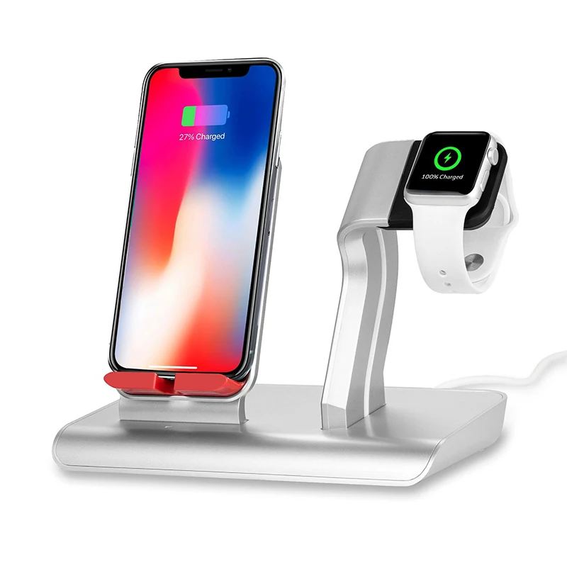 Qi Wireless Charging Pad Stand Universal Desktop Charging