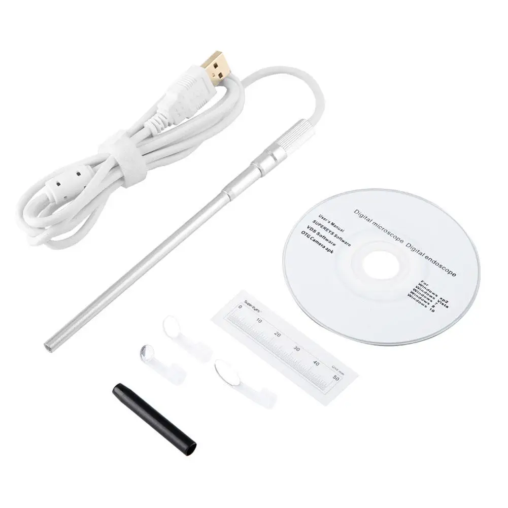 

5.4mm 500X Endoscope Manual Adjustable USB Handheld Microscope Endoscope for medical observation