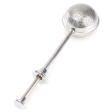 Сетчатый ситечко для заварки чайных листьев распылитель трав из нержавеющей стали Форма: чайный шар