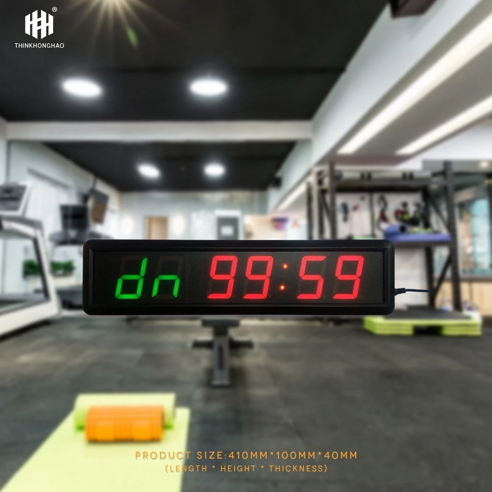  Big size multi-function LED gym sports countdown timer led display countdown clock Tabata training  - 33001537886