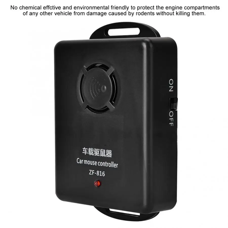 

Car Vehicle Electronic Ultrasonic Control Mouse Rodent Pest Animal Repeller DC12V