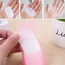 Мыло для стерилизации, бумажное, для мытья рук, для ванны, чистое, ароматизированное, кусочки листов, 15 шт., одноразовая коробка, мыло, портативное, мини, бумажное Мыло для купания