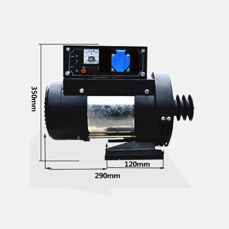 3 кВт 50 Гц небольшой генератор переменного тока, Высокая Мощность возбуждения синхронный генератор, однофазный ac220в двигатель с регулятором напряжения, J18453