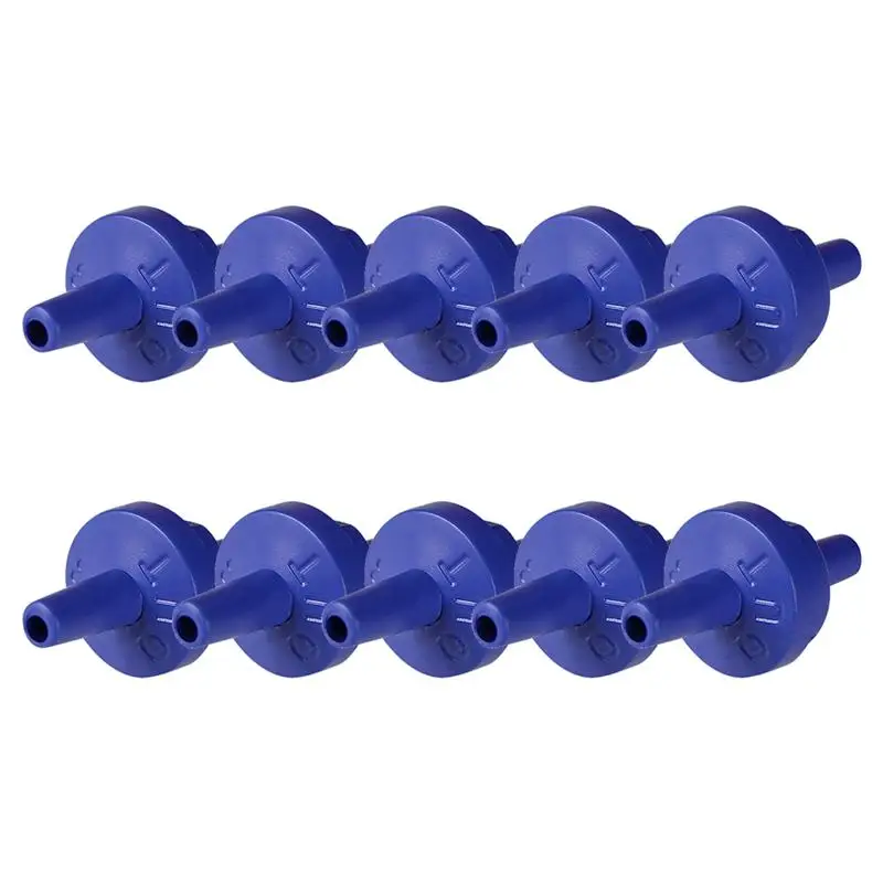 

10Pcs Aquarium Air Pump Check Valve Aquarium Accessories Fish Tank One Way Non-Return Valve