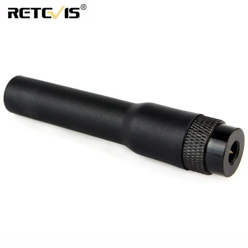 Retevis RT20 Interphone Short Antenna Dual Band VHF/UHF High Gain SMA-M 144MHz/430MHz Antenna for YAESU BF- UV3R TONGFA