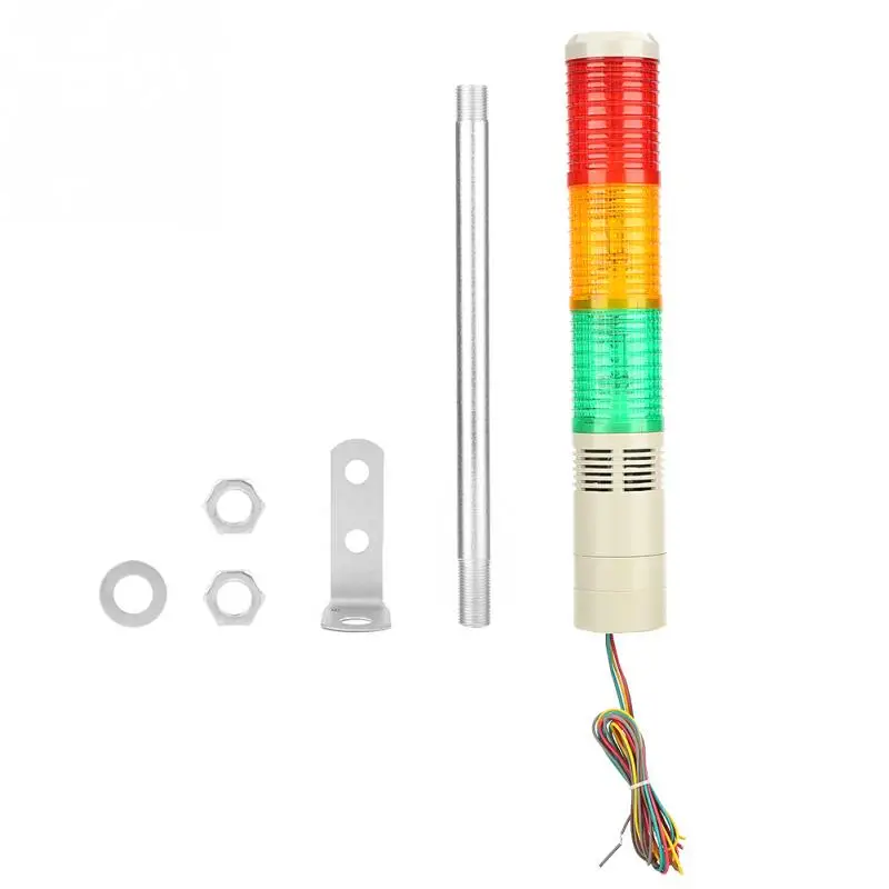 Warning Light BEM 50 3U D 220V AC Buzzer Warning Light LED Indicator