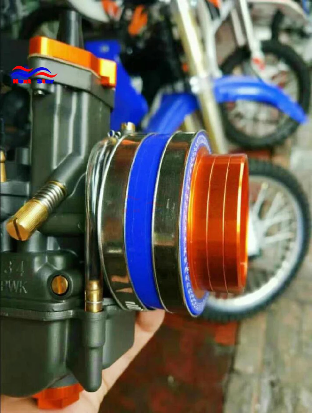 Алюминиевый Воздушный фильтр для мотоцикла CNC двигателя PKW34 ZONGSHEN NC250 250cc KAYO