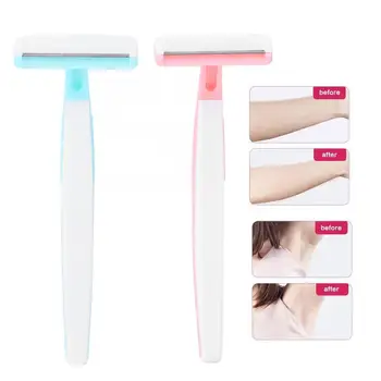 

2pcs Razor Women Body Hair Removal Manual Epilator Leg Arm Hair Shaving Knife Shaving Blades