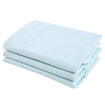 

3Pcs Reusable Underpad Washable Waterproof Adult Incontinent Pad ec