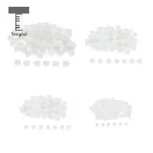 100 шт белая гитара в горошек Белый перламутровый корпус гриф в горошек с инкрустацией для гитар укулеле мандолины гриф 2,5 мм