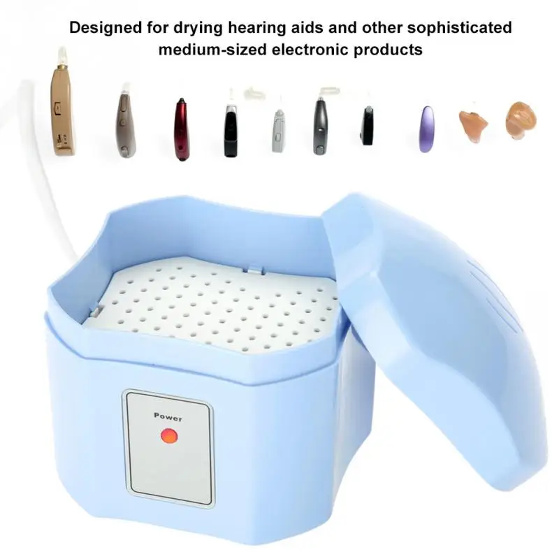 Слуховой аппарат сушилка чехол для сушки коробка электронный осушитель влагостойкие слуховые аппараты в ухо Мониторы