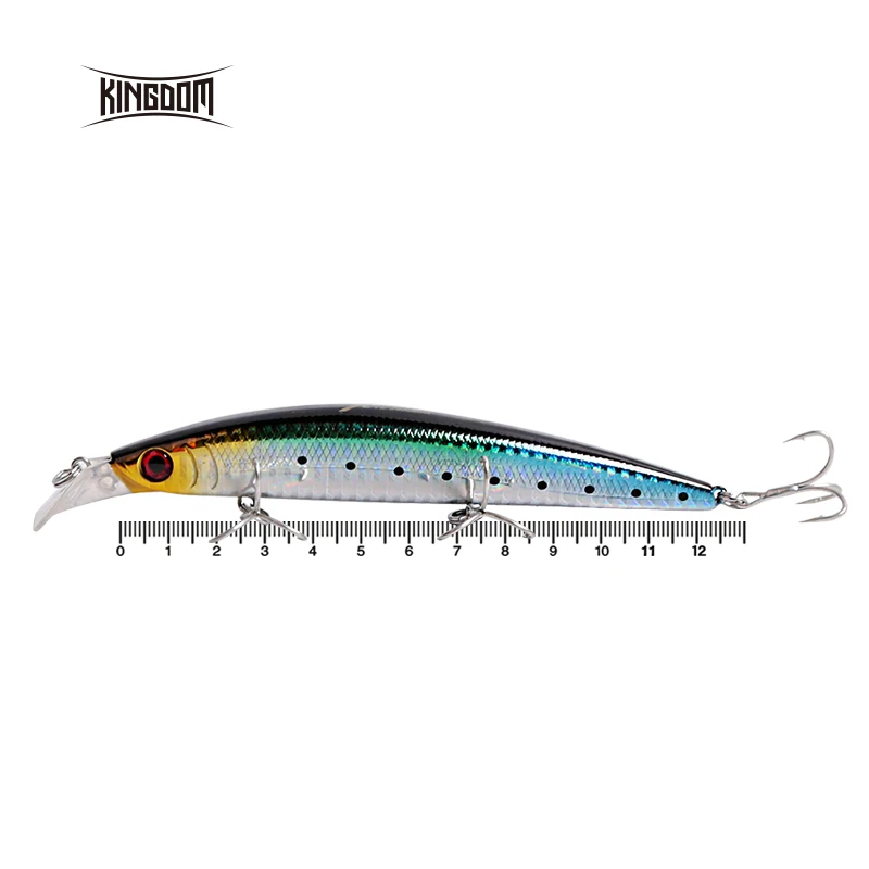 Kingdom New Jerkbait плавающие приманки для ловли гольяна 125 мм 23 г Высокое качество верхняя вода жесткие приманки хорошее действие воблеры рыболовная приманка