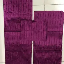 Золото ASO OKE повязка на голову с бисером высокого качества ASO OKE headtie 3 шт. в наборе ASO OKE для вечерние