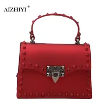 Женская сумка в стиле ретро с заклепками, элегантная женская сумка через плечо, женские кошельки, кожаная сумка на плечо, Bolsa Feminina, новинка