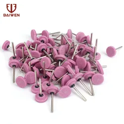 Tête de meulage en céramique Type T 25*4*3, polissage des métaux, pierre incrustée importée, outils abrasifs, outils rotatifs 