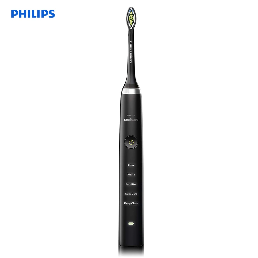 Электрическая зубная щетка Philips Sonicare HX9352 звуковая вибрационная зубная щетка перезаряжаемая 5 режимов белая полировка уход за деснами зубная щетка