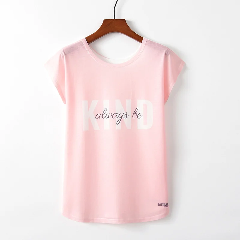 

KaiTingu Spring Summer Women T Shirt Novelty Harajuku Kawaii Cute Style Letter Print T-shirt New Short Sleeve Tops Size M L XL
