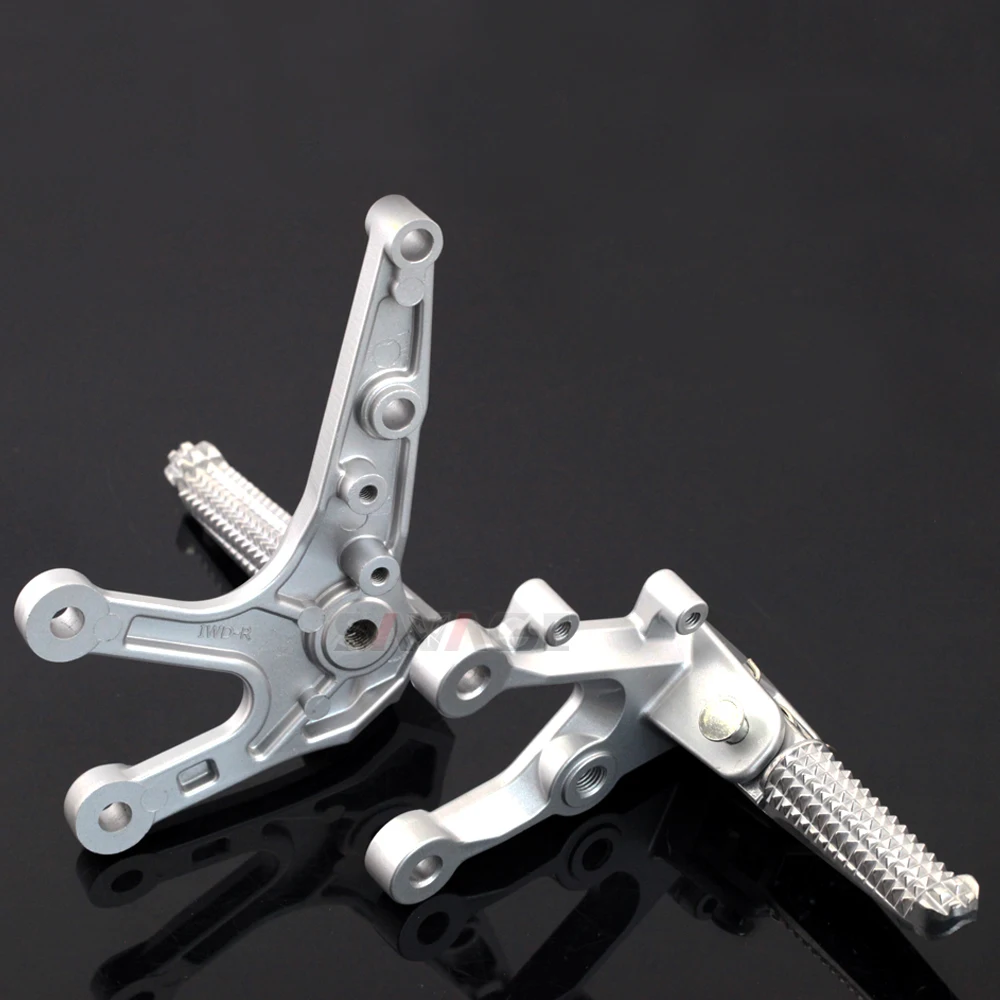 Передняя Подножка педаль Peg Кронштейн для YAMAHA YZF R25 R3 MT 25 2014 2018 аксессуары