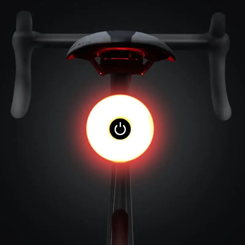 5 режимов велосипед светодиодный хвост Задние огни мини велосипедный тормоз светильник зарядка через usb Водонепроницаемый велосипед COB светодиодный светильник хвост светильник Предупреждение лампа