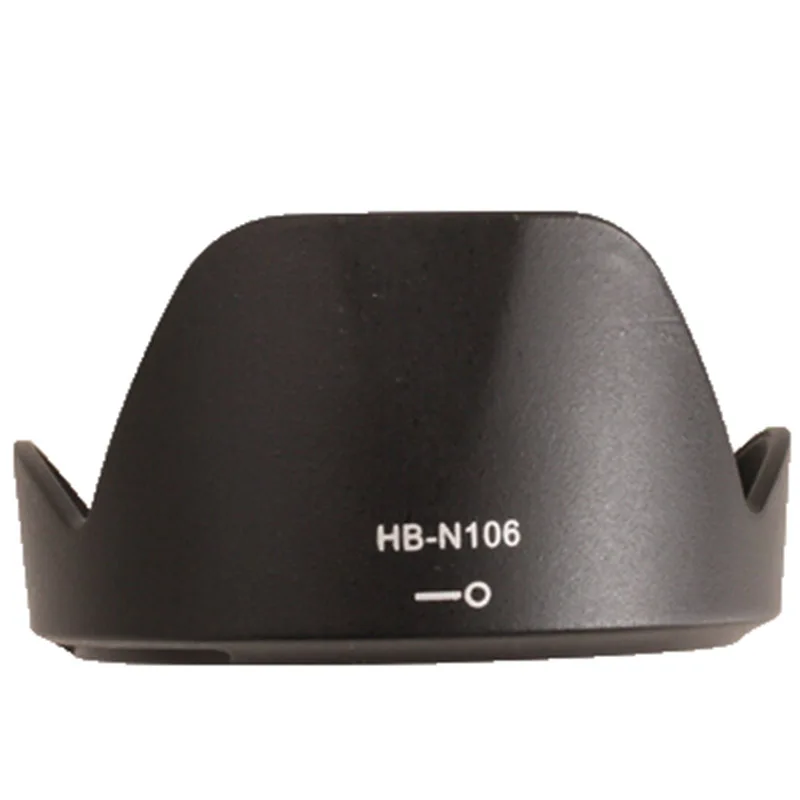 

Camera Lens Hood HB-N106 55mm Bayonet petal Reversible Lens hood for nikon D3400 D3300 D5300 AF-P DX 18-55mm f/3.5-5.6G VR Lens