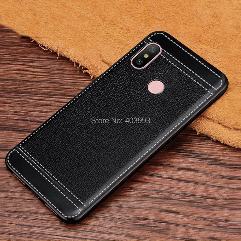 Чехол для Huawei Y6 2019 Матовый Мягкий ТПУ чехол в полоску с личи Prime Pro Y 6 Y6Prime MRD LX1|case