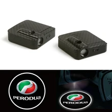 Wired Led Car Logo Door Welcome Shadow Light for Pontiac Laser Projector (For Fits: perodua) 12V