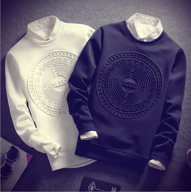 

New Fashion Men Sweatshirt Letter Print Hoodie Tracksuits High Quality Pullovers Harajuku Sweatshirt Mens Sudaderas Hombre 3XL