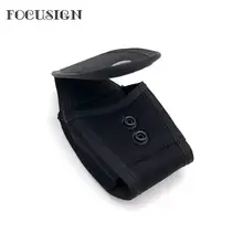 Нейлоновая полицейская Сумка военный усиленный литой ремень крепится безопасности один мешочек с наручниками для охоты на открытом воздухе многофункциональная сумка черного цвета