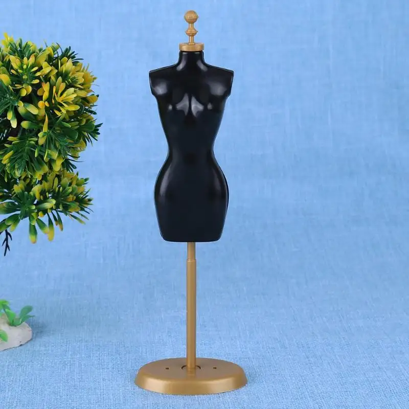 Display Holder Dress Clothes Gown Mannequin Model Stand for Barbie Doll