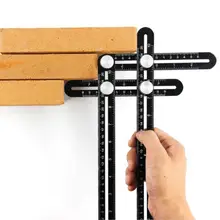 Angleizer шаблон инструмент Портативный Multi угол линейка измерительная шкала Bricklayer
