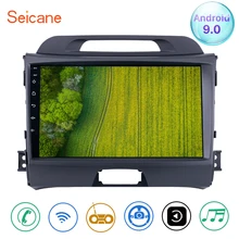 Seicane Android 9.0 2din 9 inch Wifi Head Unit Radio Audio GPS Multimedia Player For 2010 2011 2012 2013 2014 2015 KIA Sportage