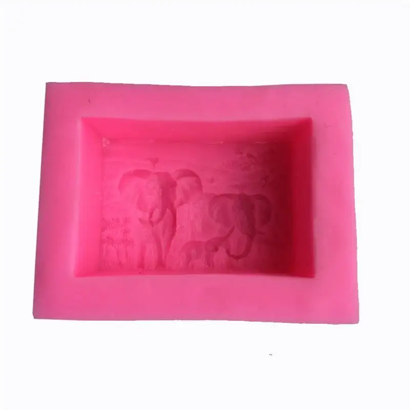 

1Pc Silicone Mold Elephant Family Fondant Cake DIY Chocolate Mold Fashion Cute Elephant Pattern Silicone Chocolate Mold Tools