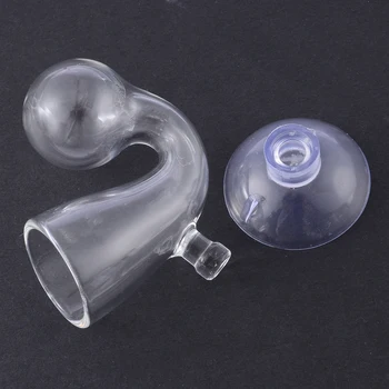 

NEW Aquarium Fish Tank CO2 Monitor Grass Cylinder Detector Tester Glass Drop Checker with Suction Cup