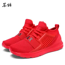 Новый Дизайн Повседневная обувь воздухопроницаемые кроссовки для мужчин Tenis Мужская Уличная Мужская обувь chaussure homme Размер 36-48