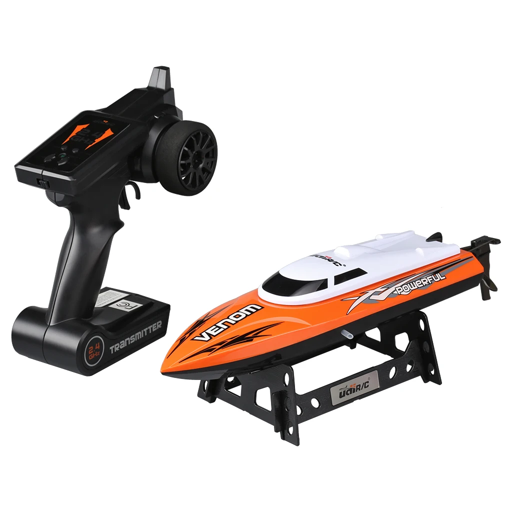 

Udirc UDI001 RC Boats Full-Scale Forward Upgraded High Speed Boat Speedboat Motor Cooling System Remote Control Boat Toys Gifts