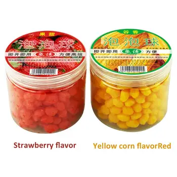 

Bubble Ball Fishing Lure Artificial Carp Fishing Granule Fish Bait Floating Fragrant Lure Accessory Fishing Tackle With Box