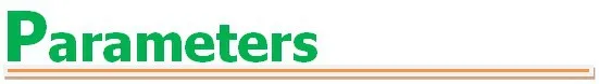 parameters