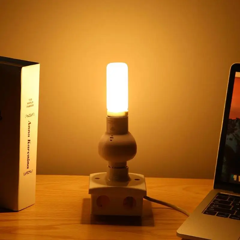 

E27 Lamp Base Motion Sensor Infrared Human Plug Socket Switch Base Led Bulb Light Lamp Holder Lighting Accessories