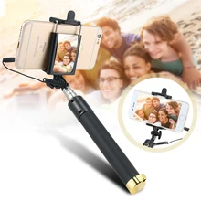 KISSCASE мини blackhandheld селфи-палка-монопод с автоматическим спуском затвора с таймером карманное зеркало для iPhone 7, 6, 8 Plus Galaxy S7 S6 край