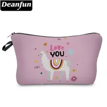 Deanfun Llama Cosmetic Bag Waterproof Makeup Bags Durable Cosmetics Pouchs Women Love Gift for Travel 51428 # цена Deanfun Llama Cosmetic Bag Waterproof Makeup Bags Durable Cosmetics Pouchs Women Love Gift for Travel 51428 # цены онлайн