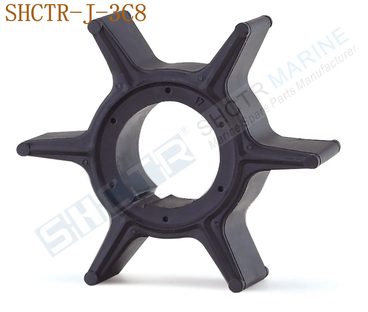 

SHCTR Outboard impeller for Mercruiser OEM 3C8-65021-2,Sierra 18-8922,CEF 500379,30/40/50HP