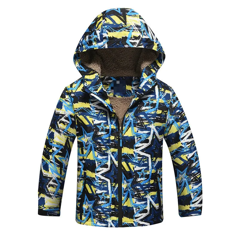 Baby Boy Coat Jackets Winter Kids Windbreakers Waterproof Windproof Hooded Thick Warm Spring Autumn Outwear