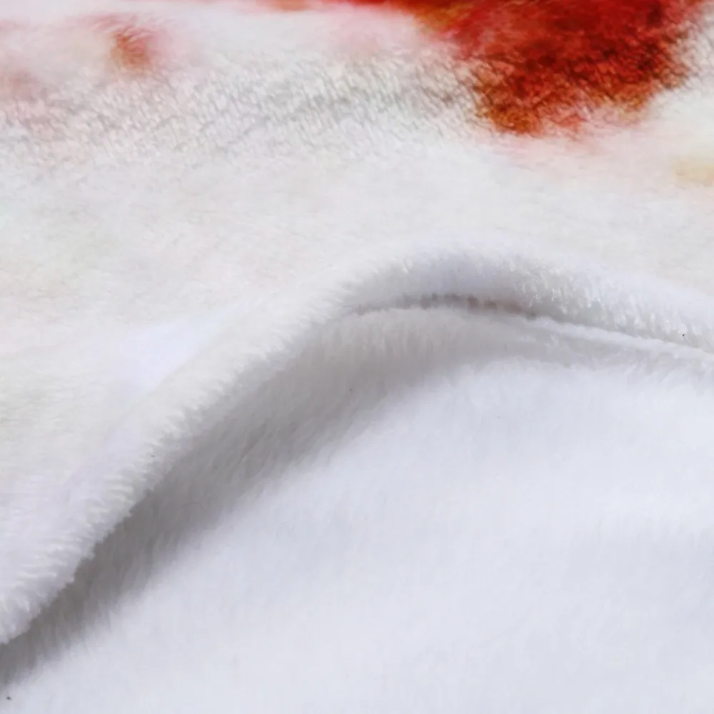 Одеяло для кондиционера серии Burrito плюшевое покрывало с цветочным принтом из