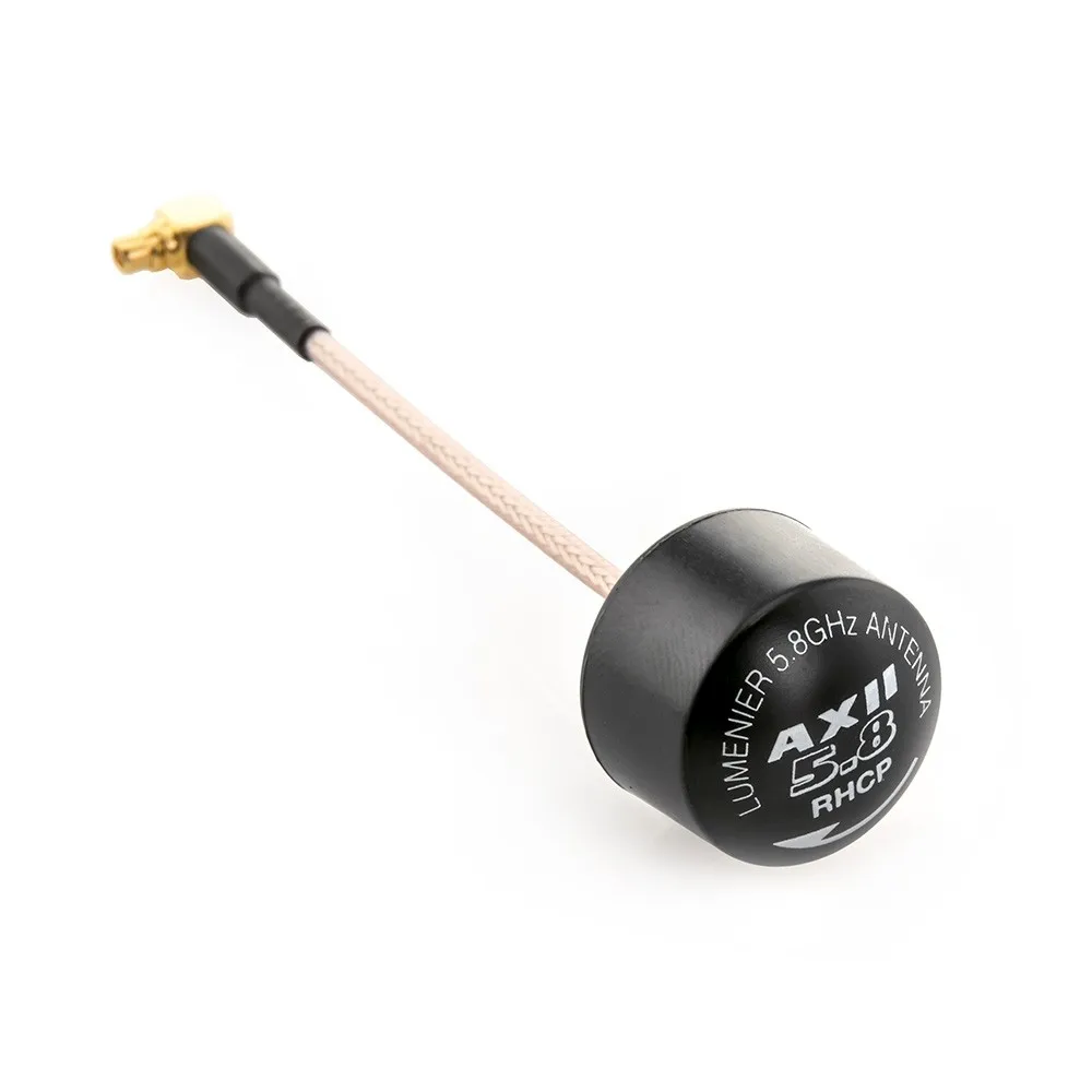 

In Stock Lumenier AXII MMCX Right Angle 5.8GHz 1.6dBi FPV Antenna LHCP/RHCP Antenna For RC Models Spare Part DIY Accessories