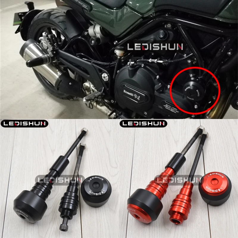 Аксессуары для мотоциклов защита от падения Рама слайдер ползунки Benelli leoncino 500
